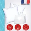 Image de Pack 2 Oreillers DODO - Tendance - 60 x 60 cm + 2 Protège Oreillers Imperméable 60 x 60 cm - Blanc