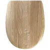 Image de OLFA - Abattants de WC - Abattant wc bois mat "Angora Wood" - descente manuelle