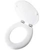 Image de Abattant Tradition double blanc a descente assistee réf 7TD00013001
