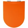 Image de OLFA - Abattants de WC - Abattant WC Wood Slim Safran Brillante - descente assistée - déclipsable -