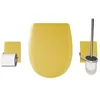 Image de OLFA - Sets complets de WC - Set accessoires Abattant WC set Bouton d'or Brillante - descente assistée