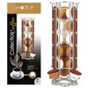 Image de Home Equipement 50926 Tour de Rangement Inox pour Dosette Dolce Gusto