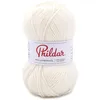 Image de Phildar - Pelote de Laine Phil Lambswool - Laine à Crocheter et à Tricoter - 49% ACRYLIQUE,51% LAINE D'AGNEAU - Aiguille n°3 - Couleur BLANC