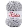 Image de Phildar - Pelote de Laine Phil Express - Laine à Crocheter et à Tricoter - 20% LAINE,80% ACRYLIQUE - Aiguille n°12 - Couleur GRIS