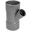 Image de embranchement simple pvc - femelle / femelle - 45 degrés - diamètre 50 / 40 mm - nicoll bj244