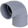 Image de NICOLL COV50104 Coude Femelle 87°30-PVC Gris-Ø 32 mm-CF88