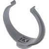 Image de collier lyre - diamètre 100 mm - gris - nicoll co100