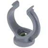 Image de Collier lyre PVC gris simple - Tube Ø 32 mm - Nicoll