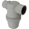 Image de Siphon de parcours PVC gris horizontal - Mâle / femelle - Ø 32 mm - Nicoll