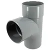 Image de Té PVC 87 degré30 MF 110