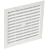 Image de grille d'aération - a visser ou à coller - classique - carrée simple - nicoll 1b114