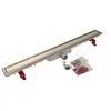 Image de Nicoll - Caniveau de douche - Caniveau de douche Docia Nicoll faible hauteur avec grille - 50x890mm