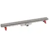 Image de Caniveau De Douche Inox Réversible 890mm + Natte - SICANATFH90R
