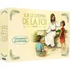 Image de Coffret : Sur le chemin de la Foi : DVD Marie de Nazareth + La Bible Illustrée + Livre de prières + CD La chanson de l'Evangile + 1 Croix en bois