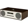 Image de CGV CD30BT Radio Vintage CD/FM/Bluetooth/USB MP3 Aluminium/Wengé