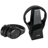 Image de HEL Prelude 2 Duo Deux Casques TV-HiFi sans Fil (Supra-auriculaire, Transmission Audio numérique (2,4GHz) avec Station de Recharge, 30m de portée) Noir