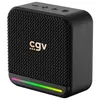 Image de CGV | SolidVibe Mini Enceinte Bluetooth Portable puissante | Subwoofer intégré, TWS, led-show et 10h d'autonomie