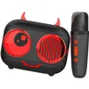 Image de Kit karaoké / Enceinte Bluetooth et micro sans fil - CGV - DIABLO Effets voix magiques Autonomie 8h Recharge USB