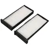 Image de Mecafilter JLR7329 Filtre d'habitacle, Set de 2