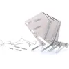 Image de TRW Jeu d'accessoires, garniture de frein à disque PFK17 Compatible avec: FORD CAPRI I, CAPRI II, CAPRI III, ESCORT II, GRANADA II, GRANADA Turnier, TAUNUS, TAUNUS, TAUNUS, TAUNUS Coupe