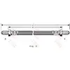 Image de TRW PHC193 Flexible de Frein