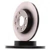Image de TRW DF1608 2x Disque de frein Avant Ø236mm Hauteur: 41mm Épaisseur: 12,6mm Cercle de percage -Ø: 100mm Plein Compatible avec OPEL Corsa B 3/5 portes S93 Kadett E CC T85 Kadett C Coupé Astra F CC T92
