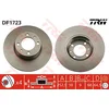 Image de TRW DF1723 2x Disque de frein Avant Ø253mm Hauteur: 64,5mm Épaisseur: 10mm Cercle de percage -Ø: 98mm Plein Compatible avec LADA 1200-1600 Berline NOVA 2105 Toscana 2107 NOVA Break 2104