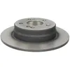 Image de TRW DF2563 2x Disque de frein Arrière Ø278mm Hauteur: 56,3mm Épaisseur: 9mm Cercle de percage -Ø: 112mm Plein Compatible avec MERCEDES-BENZ Classe E Berline W124 Classe E Berline W210