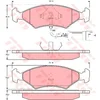Image de TRW GDB238 Plaquettes de Frein Kit de 4 pour Ford Fiesta MK IV (JA_, JB_) 1995-2006 Essieu Avant et Autres Véhicules