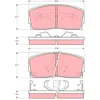 Image de TRW GDB886 Jeu de Plaquettes de Frein | Compatible avec: DAIHATSU APPLAUSE I Schrägheck, APPLAUSE II Schrägheck, CHARADE II, CHARADE III, CHARADE III Stufenheck