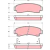 Image de TRW Jeu de garnitures de frein, frein à disque GDB1014 Compatible avec: NISSAN 100NX, SUNNY III, SUNNY III Hatchback, SUNNY III Liftback