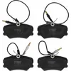 Image de TRW GDB1039 Plaquettes de Frein Kit de 4 pour Peugeot 306 3/5 Portes/Avec Hayon (7A, 7C, N3, N5) 1993-2003 Essieu Avant et Autres Véhicules