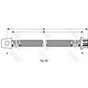 Image de TRW PHD115 Flexible de Frein