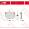 Image de Trw Plaquettes De Frein Allround Organic Standard Honda Cb 750 F Bol Dor 81