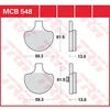 Image de Trw Plaquettes De Frein Avant Allround Organic Standard Harley Davidson Flhs 1340 Electra Glide Sport 90