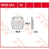 Image de Trw Plaquettes De Frein Frittées Sinter Honda Atc 250 R 84