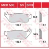 Image de Trw Plaquettes De Frein Avant Allround Organic Standard Cagiva Gran Canyon 900 00
