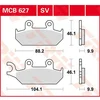 Image de Trw Plaquettes De Frein Avant Allround Organic Standard Yamaha Xt 500 E 92