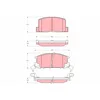 Image de TRW Jeu de garnitures de frein, frein à disque GDB3058 Compatible avec: TOYOTA MR2 I, MR2 II, MR2 III