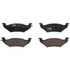 Image de TRW Jeu de garnitures de frein, frein à disque GDB4045 Compatible avec: CHRYSLER VOYAGER/GRAND VOYAGER III, DODGE CARAVAN, PLYMOUTH VOYAGER/GRAND VOYAGER