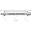 Image de TRW PHB378 Flexible de Frein | Compatible avec: TOYOTA HILUX V Pick-up, LAND CRUISER, LAND CRUISER, LAND CRUISER, LITEACE Bus, LITEACE Kasten