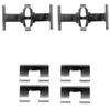Image de TRW Jeu d'accessoires, garniture de frein à disque PFK394 Compatible avec: HONDA ACCORD V, ACCORD V, ACCORD VI Coupe, INTEGRA Coupe