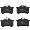 Image de TRW GDB1504 Plaquettes de Frein Kit de 4 pour Peugeot 308 I (4A_, 4C_) 2007-2016 Essieu Arrière et Autres Véhicules