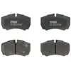 Image de TRW GDB1535 Plaquettes de Frein Kit de 4 pour Iveco Daily IV Camion Plate-Forme/Châssis 2006-2012 Essieu Arrière et Autres Véhicules