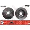 Image de TRW DF4401 2x Disque de frein Arrière Ø260mm Hauteur: 48,2mm Épaisseur: 9mm Cercle de percage -Ø: 100mm Plein Compatible avec HONDA CIVIC VII Coupé EM2, ISUZU GEMINI A trois volumes