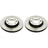 Image de TRW DF4364 2x Disque de frein Avant Ø260mm Hauteur: 44mm Épaisseur: 22mm Cercle de percage -Ø: 100mm ventilé Compatible avec RENAULT Clio 3 3/5 portes BR0/1, CR0/1 Modus/Grand Modus F, JP, NISSAN