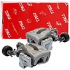 Image de TRW Jeu d'étriers de frein complet essieu arrière 4 trous CKN101 Compatible avec: CHEVROLET ASTRA Schrägheck, ASTRA Stufenheck, OPEL ASTRA G Cabriolet, ASTRA G Caravan, ASTRA G CC, ASTRA G Coupe