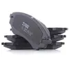 Image de TRW Jeu de garnitures de frein, frein à disque GDB3403