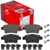 Image de TRW GDB1714 Plaquettes de Frein Kit de 4 pour Opel Corsa D (S07) 2006-2015 Essieu Arrière et Autres Véhicules