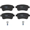 Image de TRW GDB1791 Plaquettes de Frein Kit de 4 pour Renault Clio V (B7_) 2019 - Essieu Arrière et Autres Véhicules